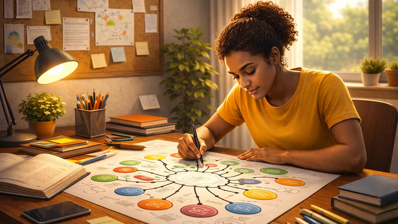 Mapas Mentais: como estudar melhor e acelerar sua preparação para o ENEM