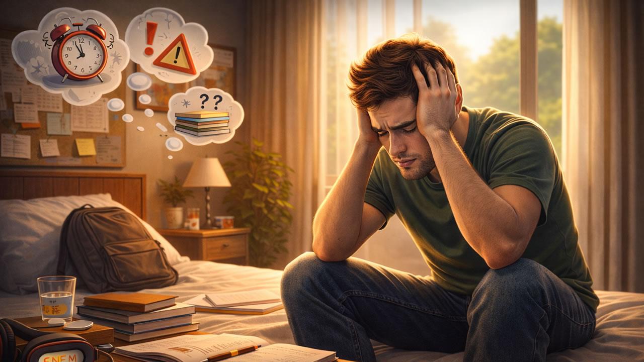 Controlando a ansiedade antes do ENEM e Vestibular